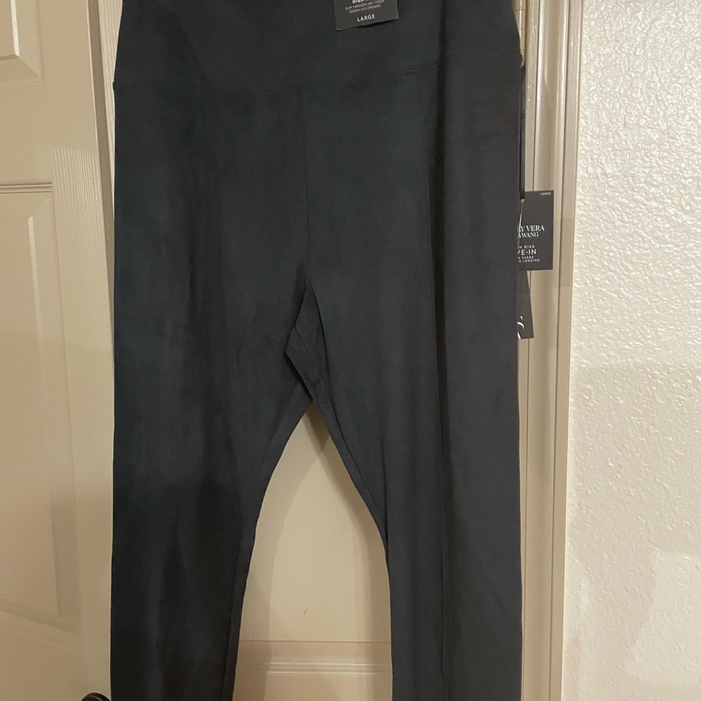 Simply Vera Vera Wang Black High Rise Leggings